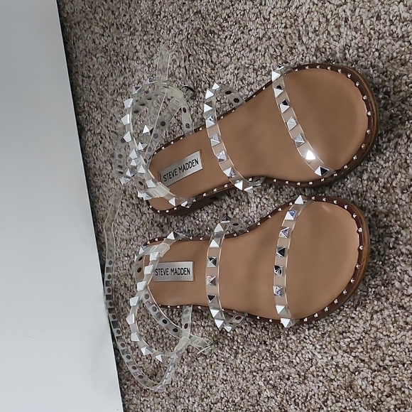 Steve Madden Studded Sandals - Picture 1 of 2